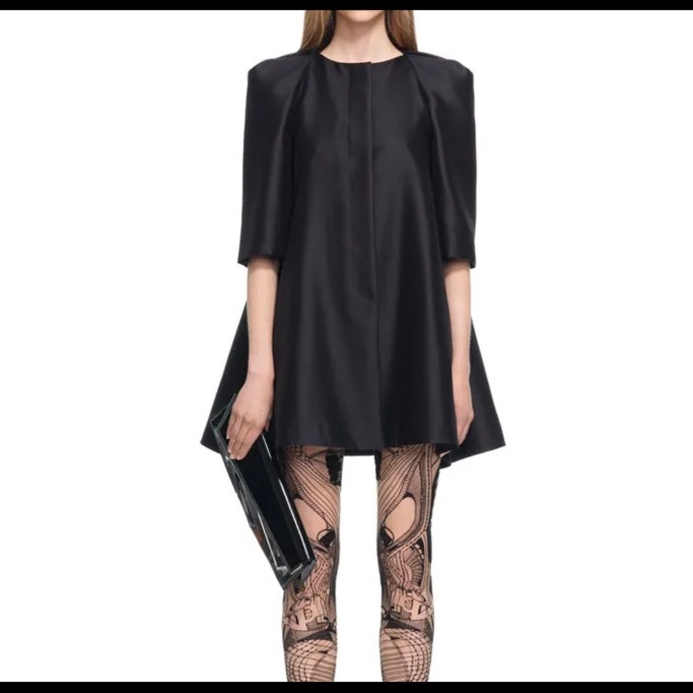 Alexander McQueen Vintage 2010 Silk/Wool evening dress